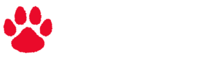 Cougar Boosters header red paw white type