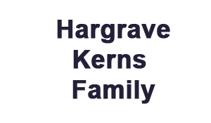 Hargrave Kerns Family in text